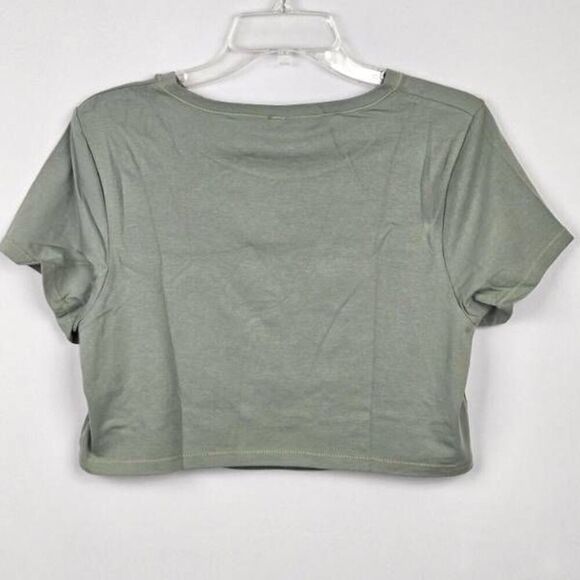 SKIMS CROPPED COTTON TEE NWT - Picture 5 of 10